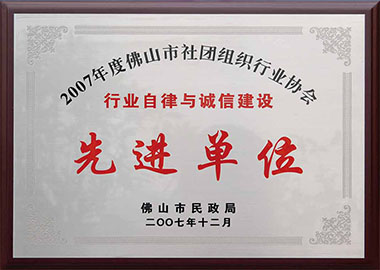2007 Foshan Associations Industry Association